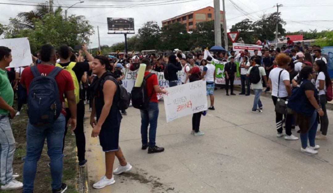 Uniautónoma y Uninorte suspenden clases este jueves por marchas