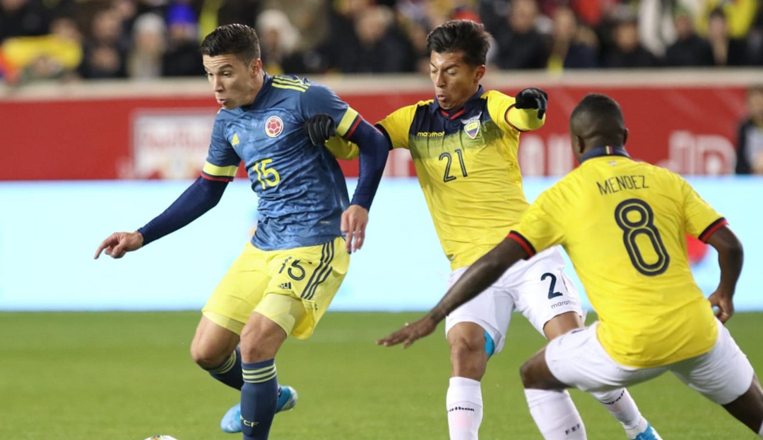Matheus Uribe Selección Colombia: Matheus Uribe: "Sabemos que tenemos una responsabilidad en marzo"