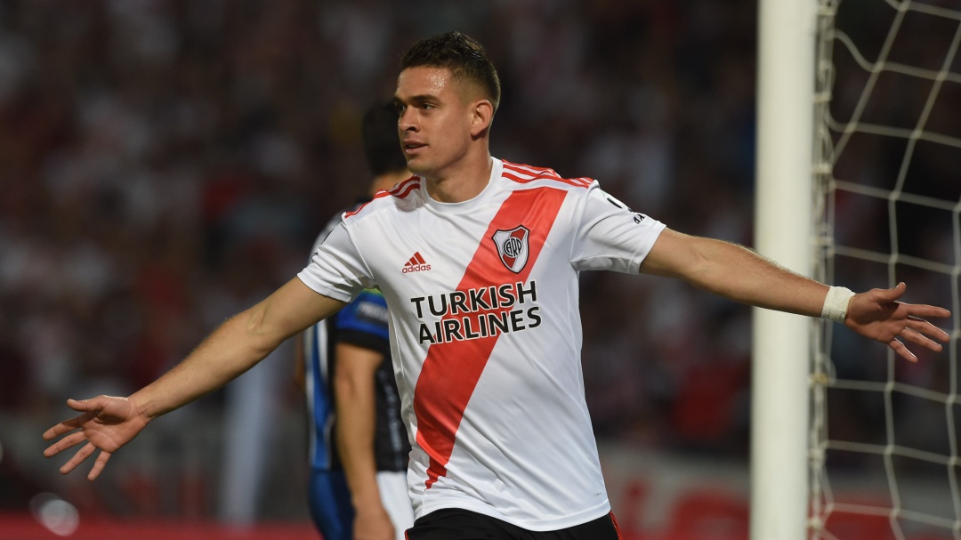 "Quiero ganar todo, esa es la mentalidad de River Plate" Santos Borré