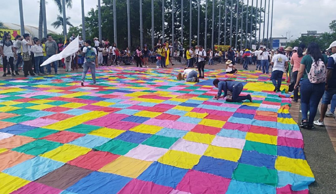 21N: La mejor cara del paro nacional en el Parque de las Banderas