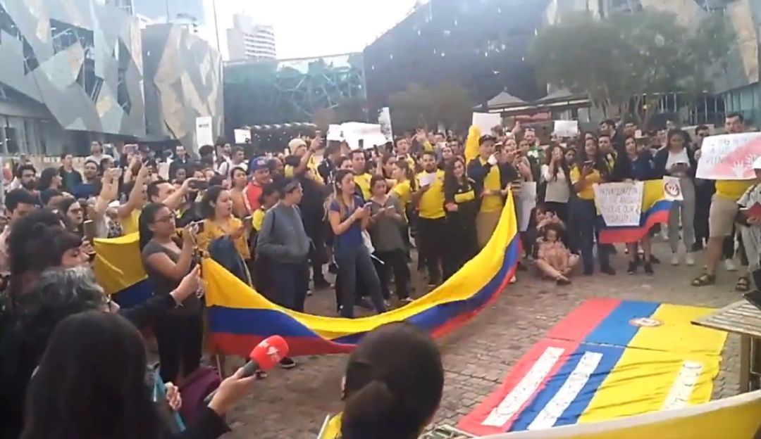 21N en el exterior: Así vivieron el paro los colombianos que viven en el exterior