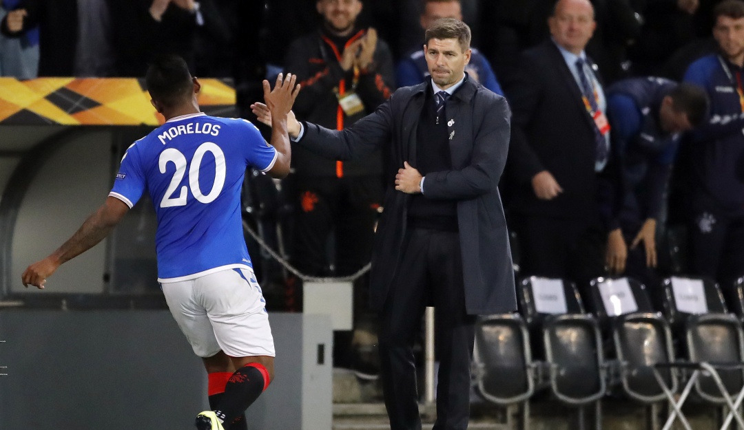 Rangers Steven Gerrard Alfredo Morelos: Gerrard habla de Morelos: "Seguirá batiendo récords"