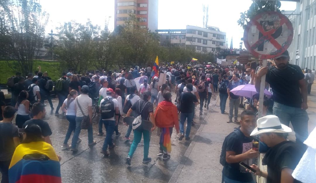 Marcha del 21 de noviembre en Manizales
