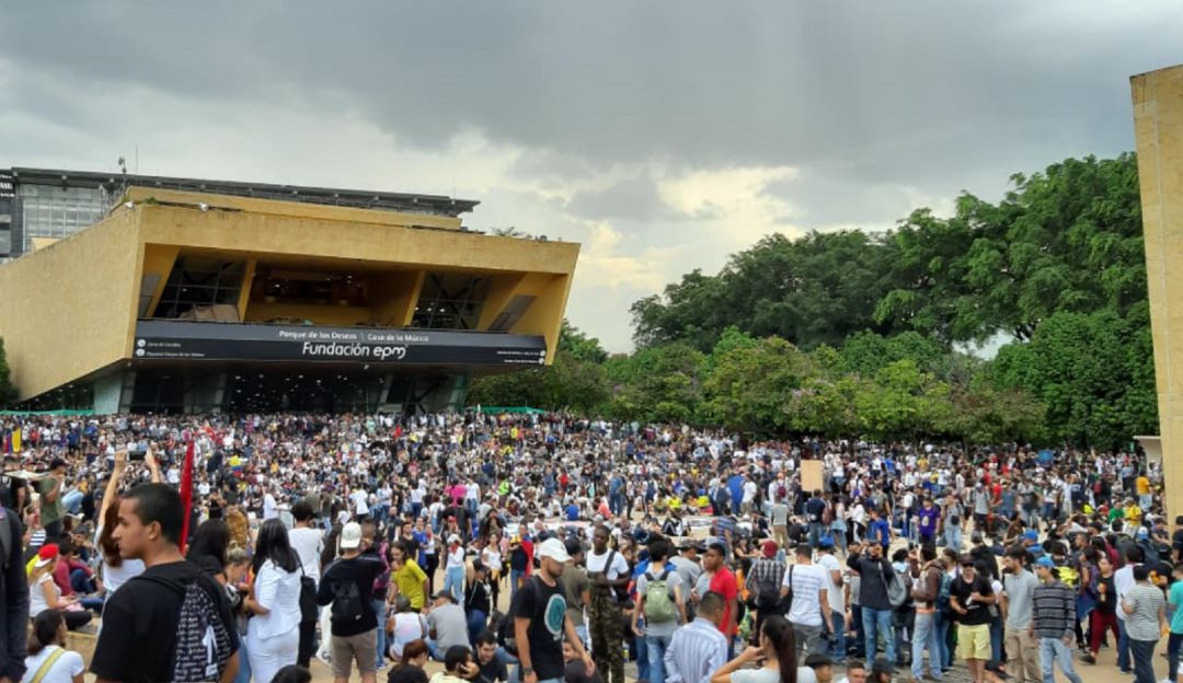Marcha pacífica en Medellin: La marcha de Medellín fue un ejemplo de buen comportamiento