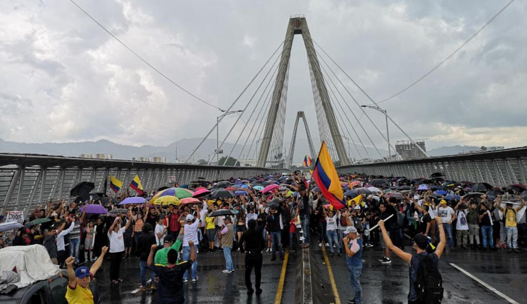 Tranquilidad en Pereira durante el 21N: Cerca de 10.000 risaraldenses se unieron al paro nacional