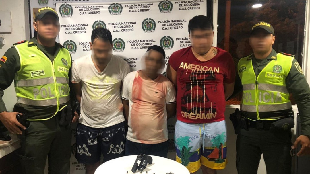Tras persecución, capturan a banda que hurtaba relojes "Rolex" en Cartagena