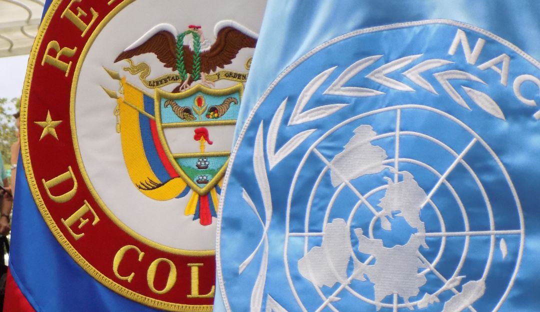 Protestas contra el Gobierno colombiano: Onu confía que tras los tres años del acuerdo, la paz se pueda afianzar