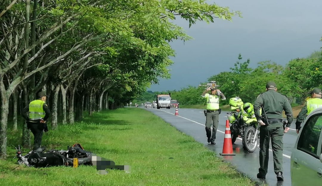 Accidente en la vía Ibagué – Espinal.: Violento accidente dejó una víctima mortal en el Tolima