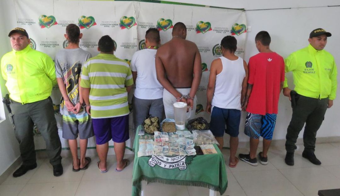Captura de presunta banda delincuencias en La Dorada