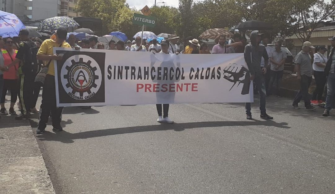 marchas paro nacional manizales: Así serán las concentraciones en Manizales para este miércoles