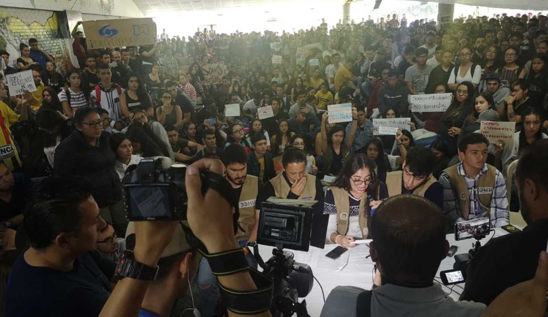 Paro indefinido de universitarios en Pereira: Estudiantes de la UTP se declararon en paro indefinido