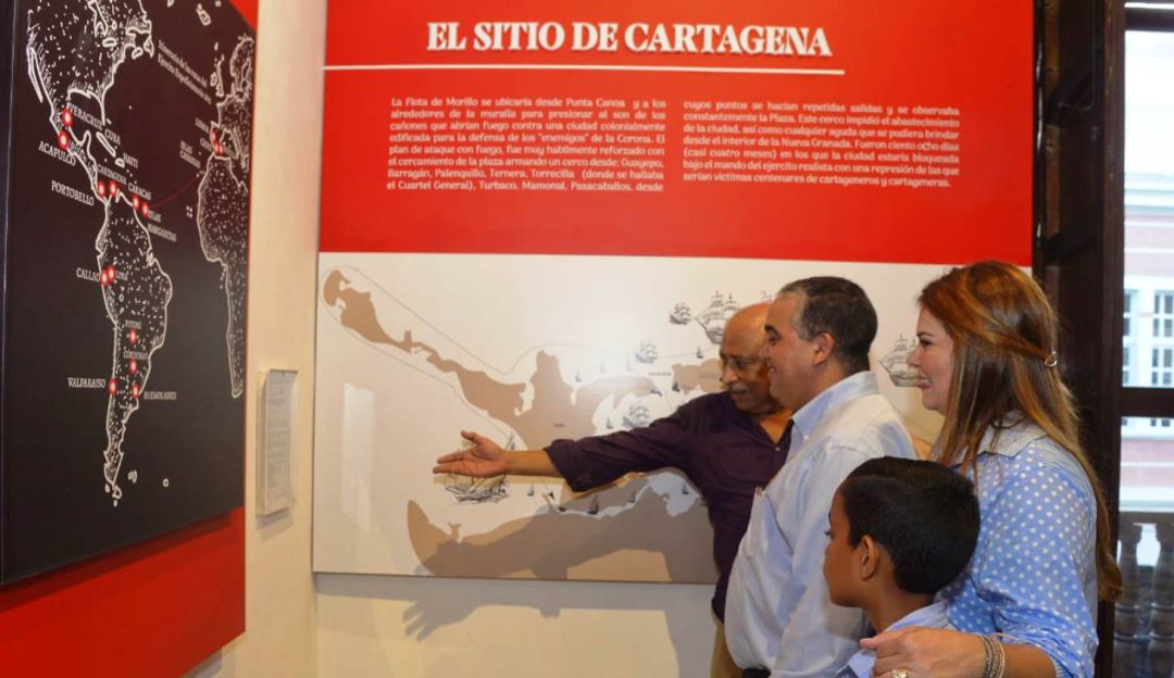 Cartagena Independencia: Cartagena tiene dos salas que ilustran su Independencia