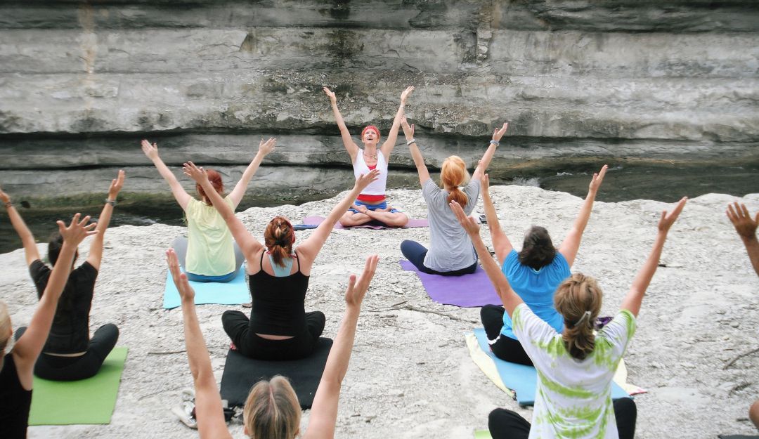 Yoga en la jornada de paro