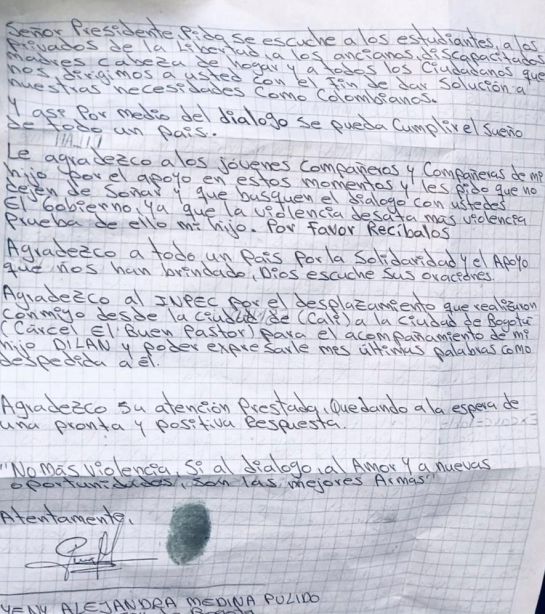Muerte Dilan Cruz ESMAD: Justicia por la muerte de su hijo pide la mamá de Dilan Cruz Muerte Dilan Cruz ESMAD: Justicia por la muerte de su hijo pide la mamá de Dilan Cruz