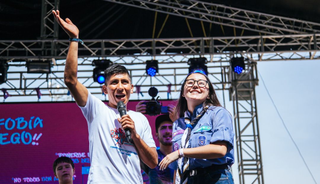 Nairo Quintana 'Superpanas' Unicef Acnur: Contra la xenofobia: Nairo Quintana y su compromiso con la niñez