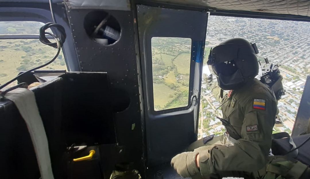 Fuerza Aérea en Bolívar: Fuerza Aérea lidera campaña de desmovilización en Bolívar