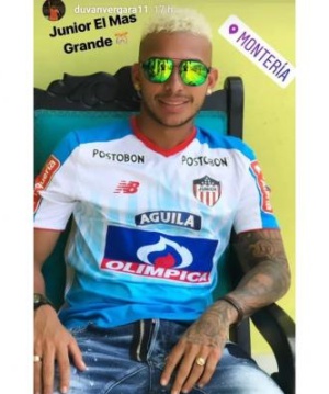 Final Liga Águila Junior vs América de Cali Duvan Vergara: La foto de Vergara que no es apta para aficionados del América Final Liga Águila Junior vs América de Cali Duvan Vergara: La foto de Vergara que no es apta para aficionados del América