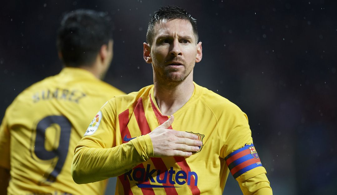 Liga Santander Atlético de Madrid 0-1 Fc Barcelona Lionel Messi: Siempre Messi... y Ter Stegen