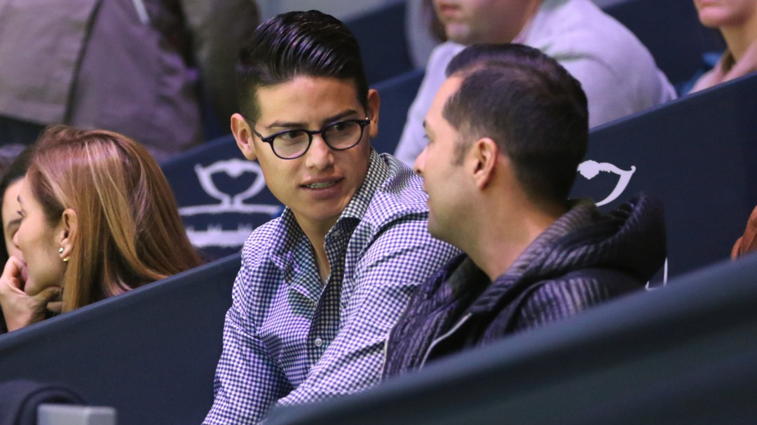 James no es titular en el Real Madrid, pero sí imagen de la nueva camiseta