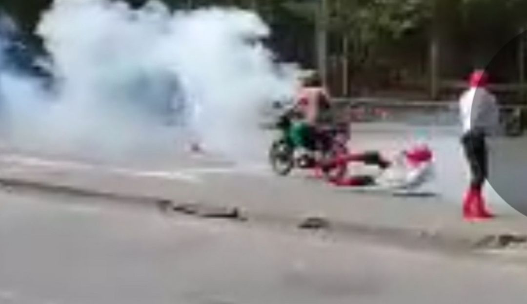 Encapuchado herido será judicializado por portar artefactos explosivos: La policía pondrá a disposición de la Fiscalía al joven herido en la UdeA