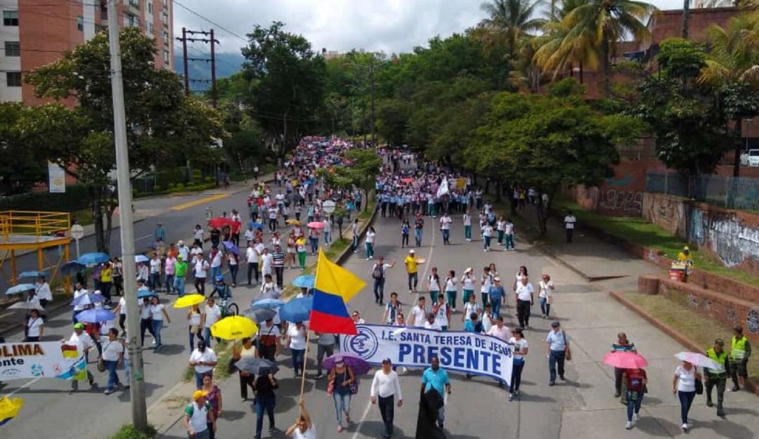 Paro nacional: Ibagué se une al Paro Nacional del 4 de diciembre