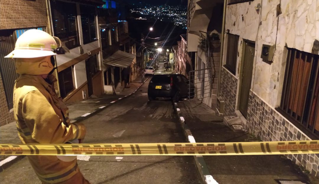 Accidente en el barrio Estambul