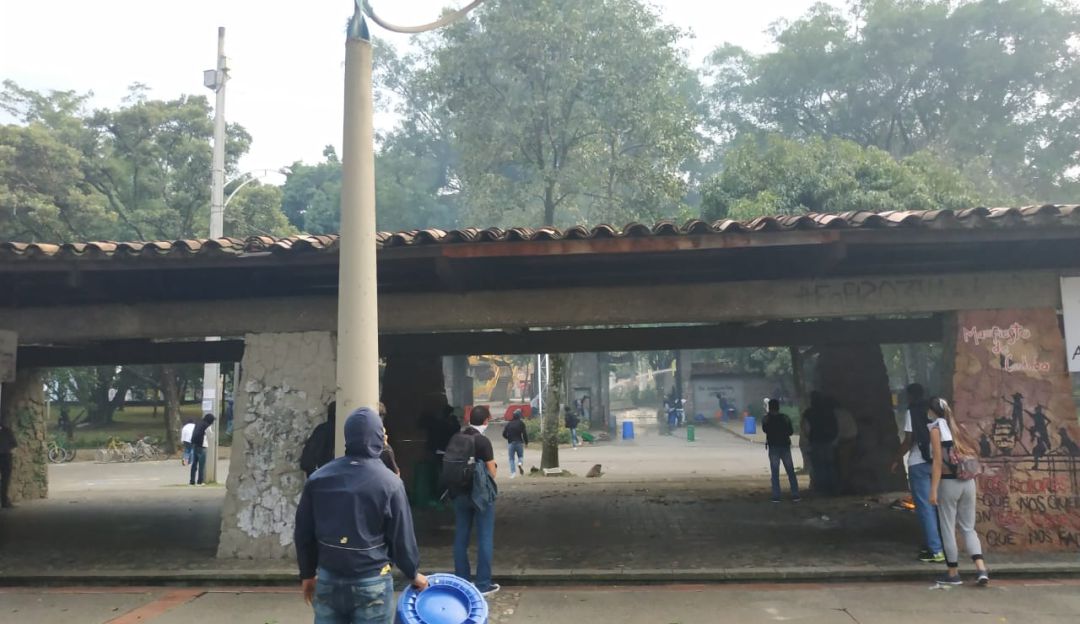 Universidad; antioquia, marchas, estudiante: UdeA está siendo usada para guardar explosivos, denuncia el Gobernador