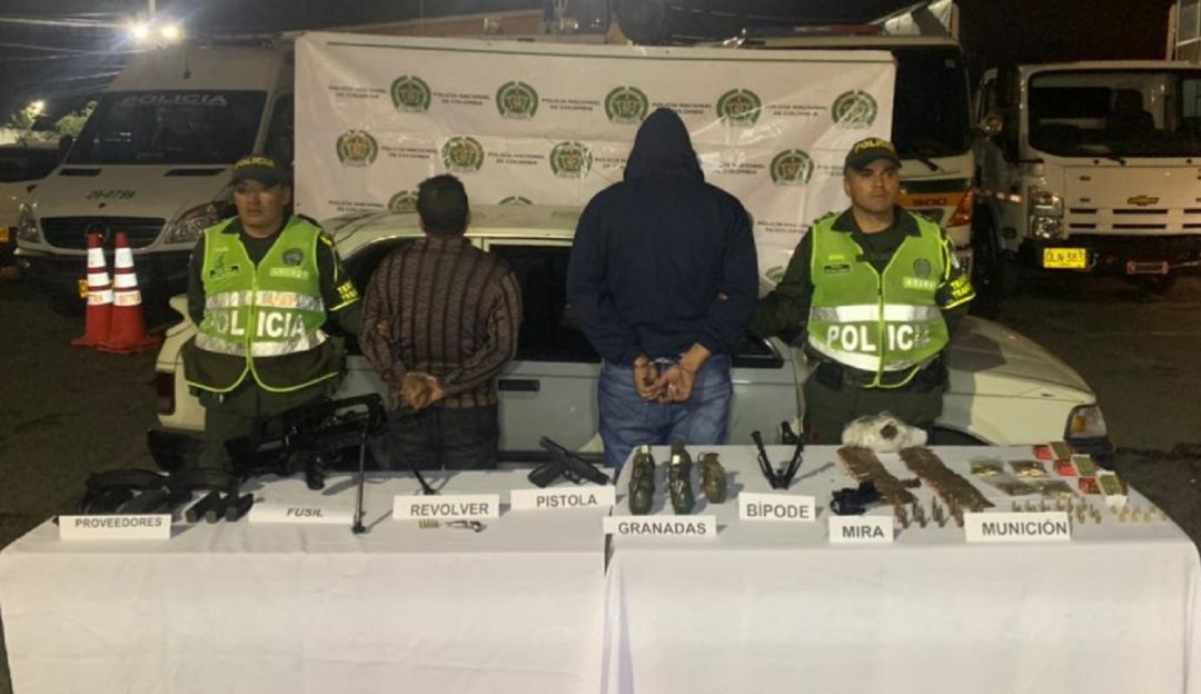Armas de disidencias: Decomisan armas que iban para disidencias en Nariño