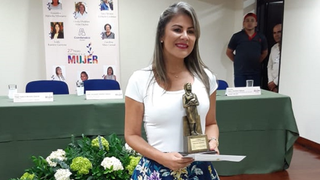 Julieth Tejada Gil, Mujer Comfenalco, Quindío 2019