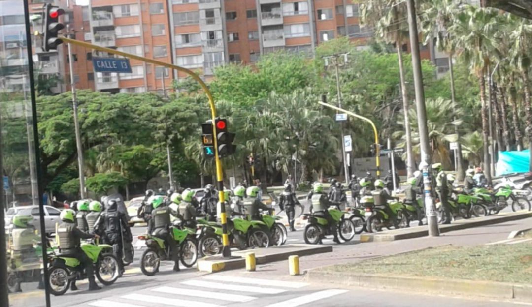 Movilizaciones: Un Policía fue atacado con un ácido durante enfrentamientos en Univalle