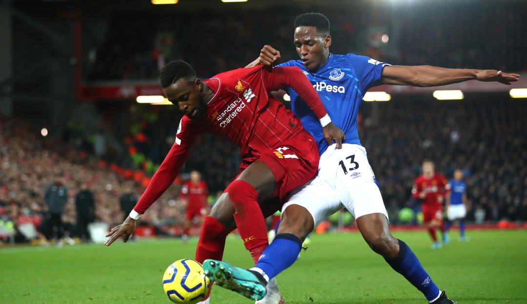 Liverpool 5-2 Everton Yerry Mina: Liverpool goleó en el clásico y sigue como líder sólido de la Liga Premier