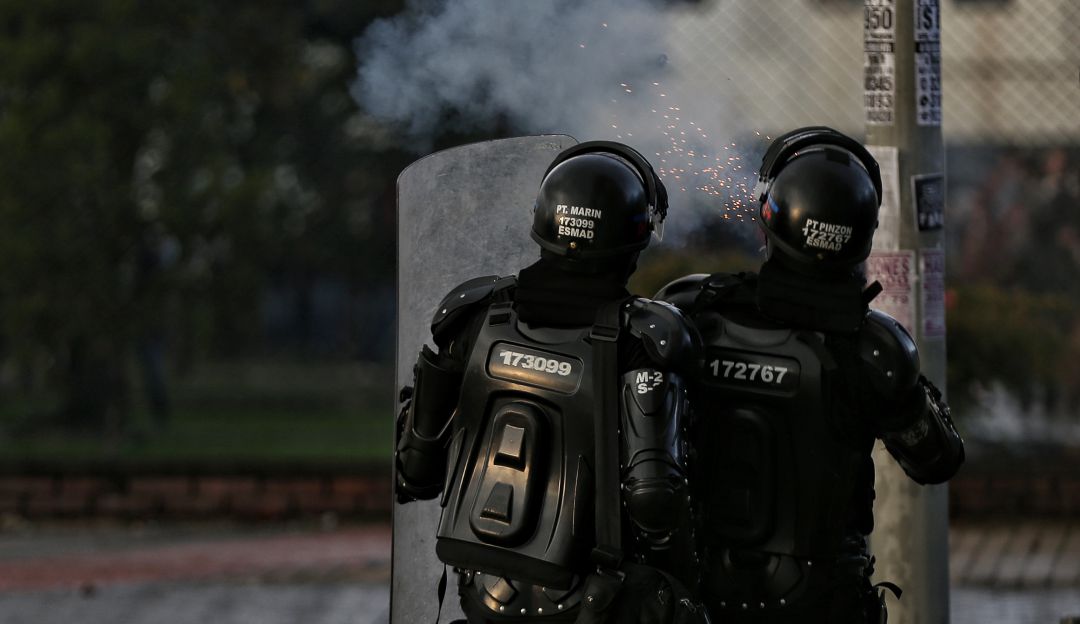 ESMAD exceso de fuerza Colombia: Gobierno respondió cuestionamientos por exceso de fuerza del Esmad