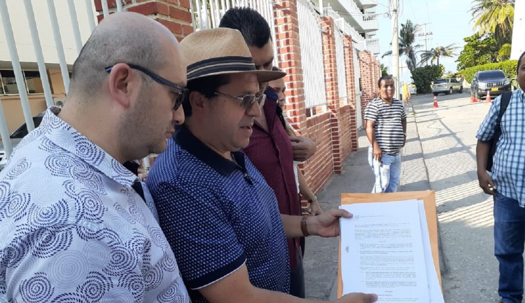 Abogados Enilce López denuncia alcalde electo Cartagena: Abogados de Enilce López radicaron denuncia en contra de William Dau