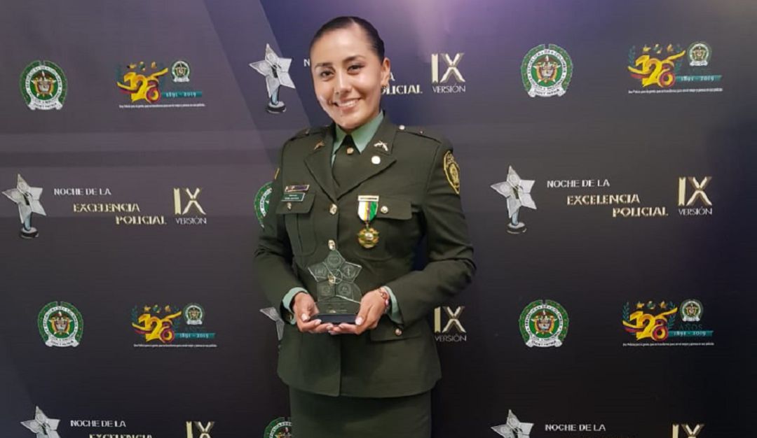 Comandante CAI Cartagena mejores policías Colombia: Comandante de un Cai de Cartagena, entre las mejores policías de Colombia