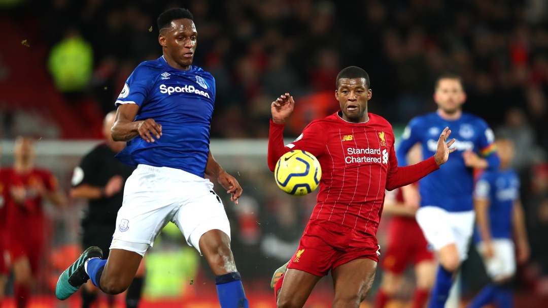Everton perdió 5-2 ante Liverpool y se ubica en zona de descenso.