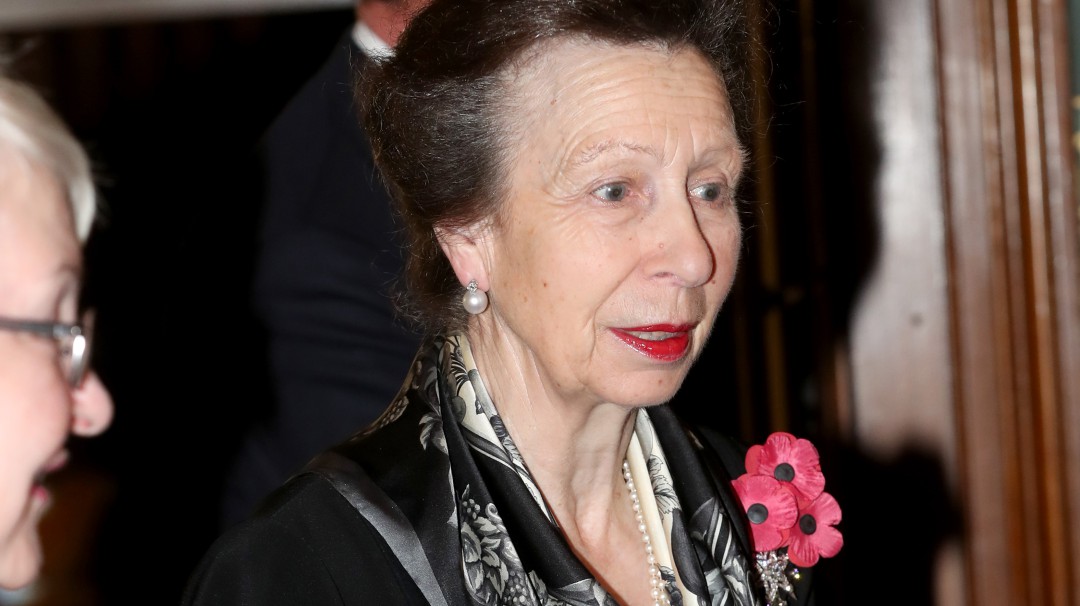 La verdad tras el gesto de la princesa Ana en la recepción de Trump