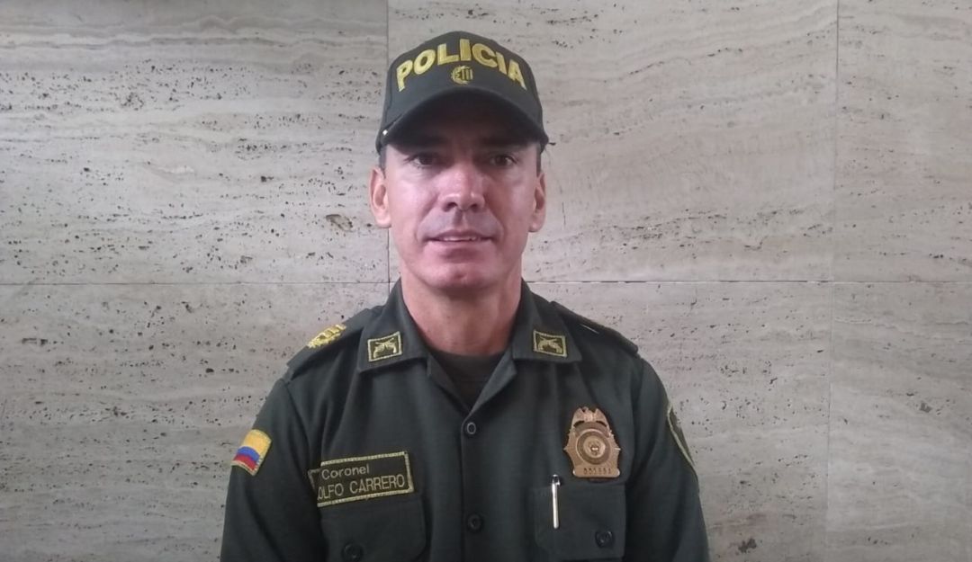 Comandante Policía Tolima