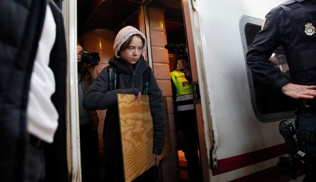 Greta Thunberg, Madrid, Marcha del Clima, España: Greta Thunberg llega a Madrid para participar en Marcha del Clima