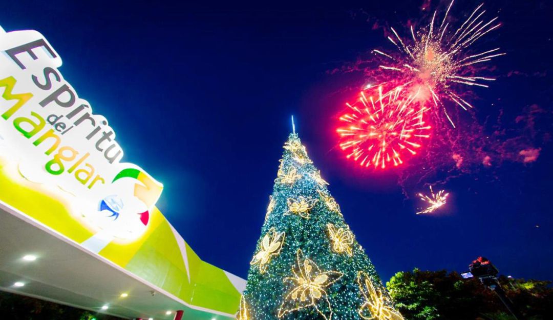 navidad Parque Espíritu del Manglar: Más de mil niños encienden la navidad en el Parque Espíritu del Manglar