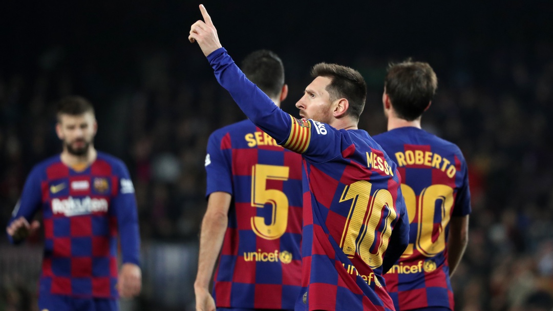 En noche de golazos, Messi lideró categórico triunfo del Barcelona