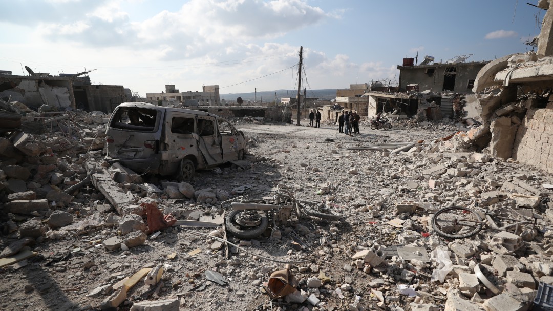 Al menos 12 civiles, la mitad niños, mueren en bombardeos en Siria