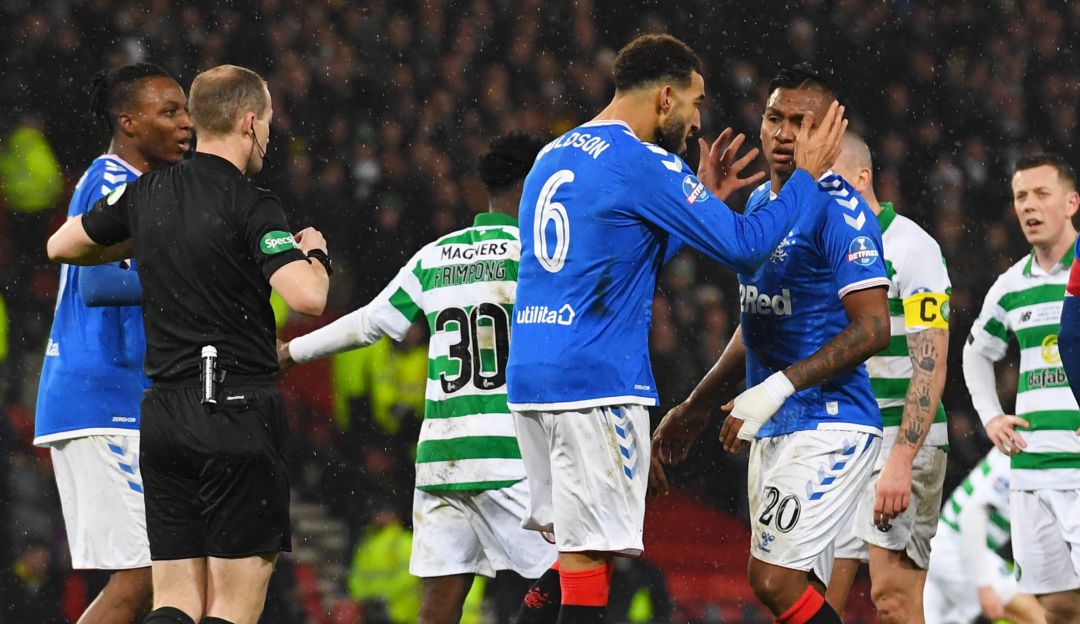clásico de Escocia Rangers Celtic Glasgow alfredo morelos: Morelos erró penal en el clásico de la final de la Copa de Escocia