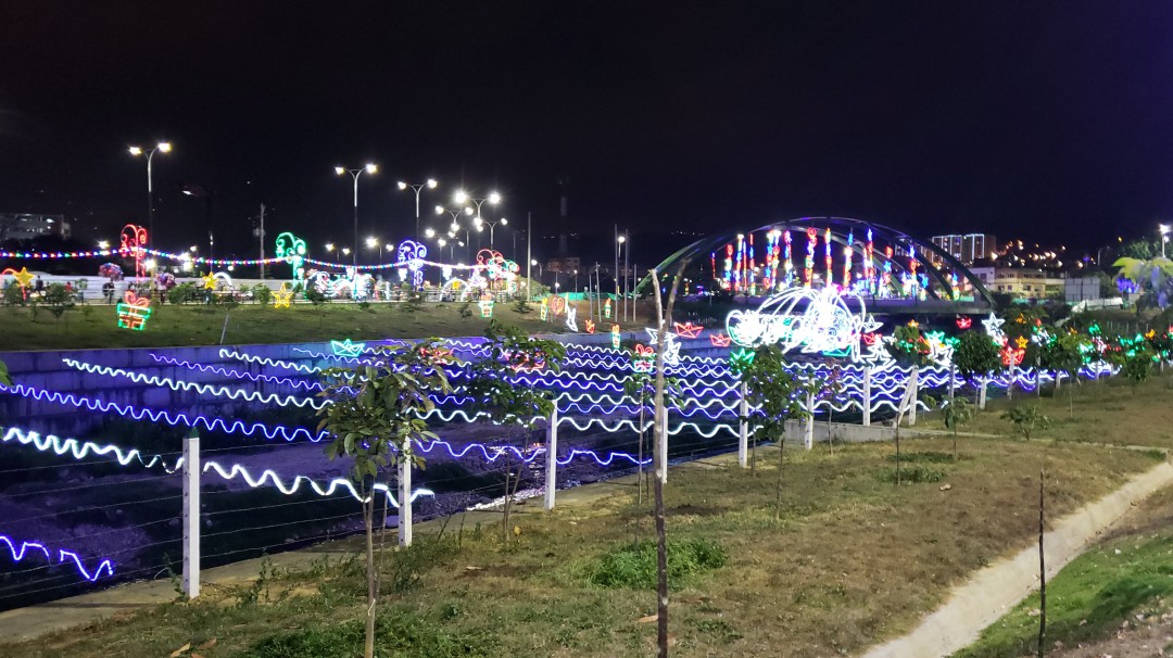 VIDEO: El mejor alumbrado navideño está en Girón