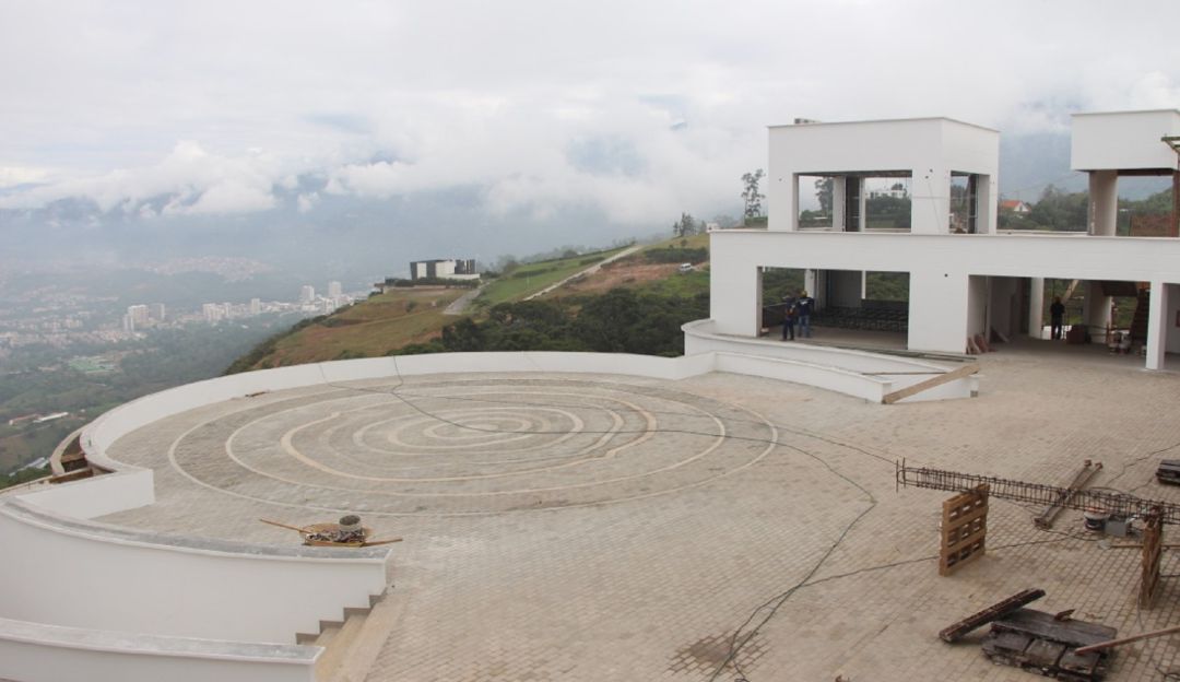 PARAPENTE, FLORIDABLANCA PARQUE SANTANDER BAJO Y ALTO RUITOQUE: Parque del Parapente tiene un avance del 90%