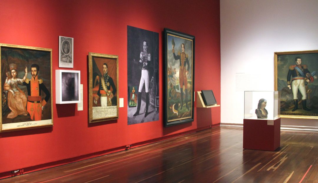 Museo Nacional expone retratos de próceres y héroes de la independencia