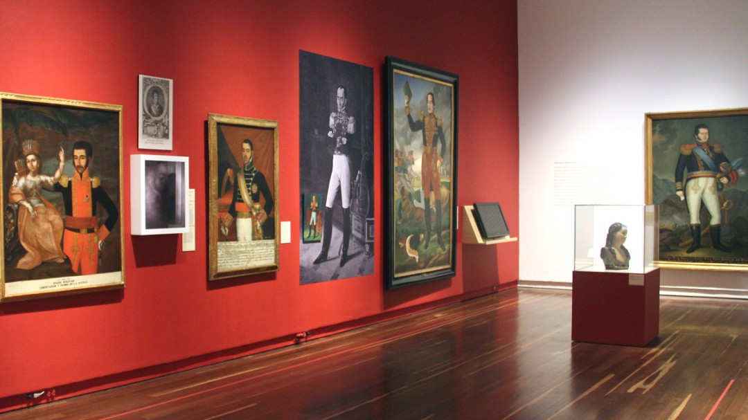 Museo Nacional expone retratos de próceres y héroes de la independencia