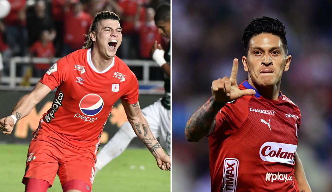 Liga Águila botín de oro Michael Rangel German Cano Medellín América: Goleadores: Cano y Rangel se llevaron el botín de oro del fútbol colombiano
