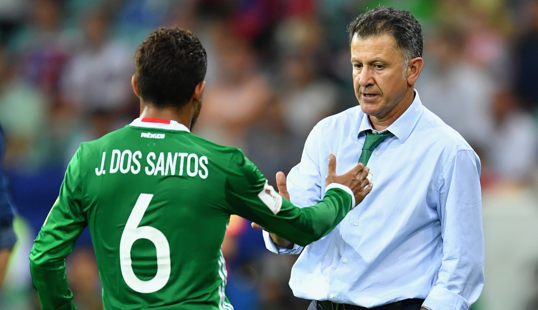 Jonathan dos Santos Osorio entrenador único: Jonathan dos Santos: "Osorio es un entrenador único. Sabe mucho de fútbol"