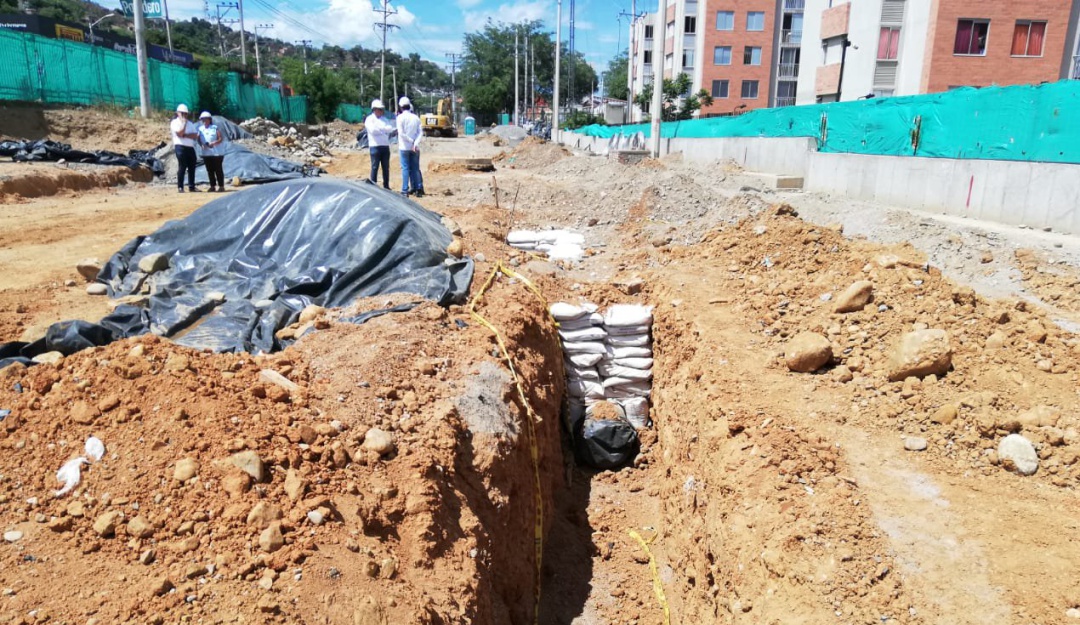 congestión víal en Cúcuta: 16 pilotes serán instalados en el puente de cuatro vientos