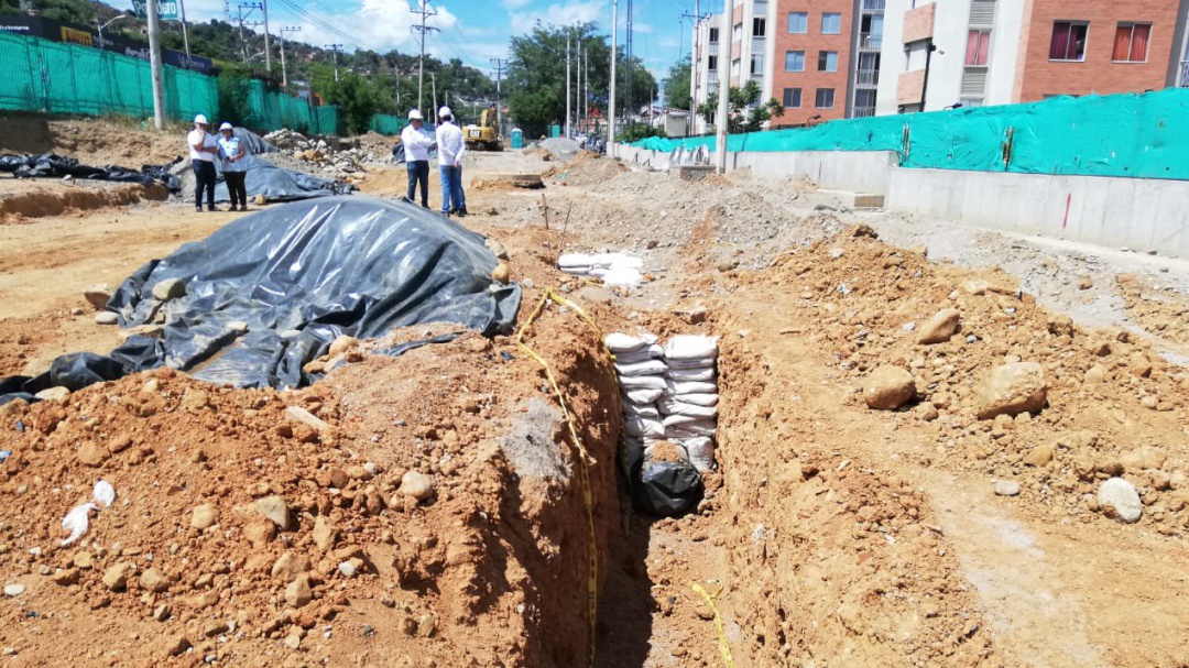 16 pilotes serán instalados en el puente de cuatro vientos